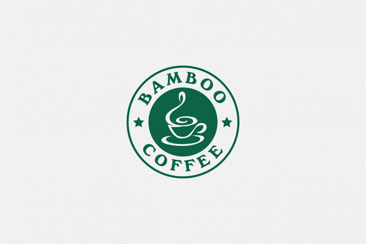 Thiết kế logo Bamboo Coffee