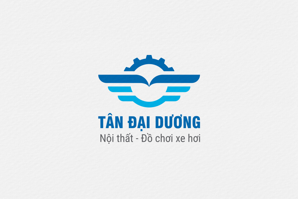 Thiết kế logo nội thất đồ chơi xe hơi Tân Đại Dương