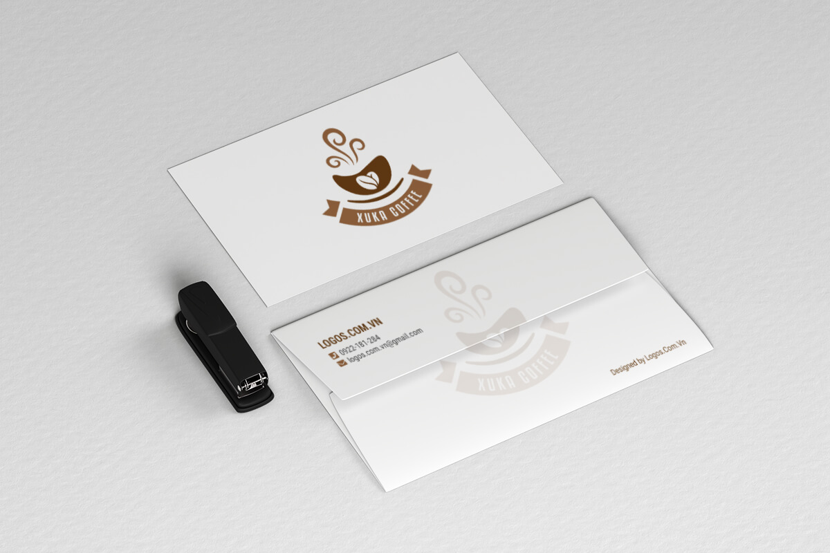 Thiết kế logo cà phê Xuka