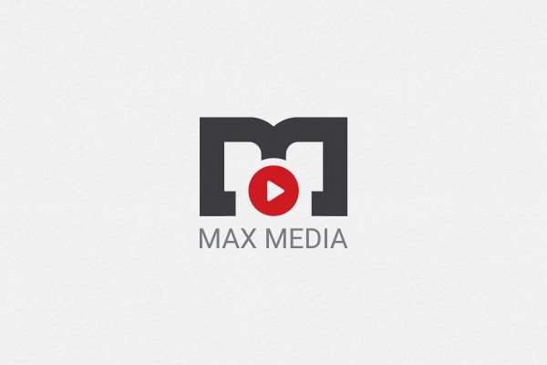 Thiết kế logo công ty truyền thông Max Media